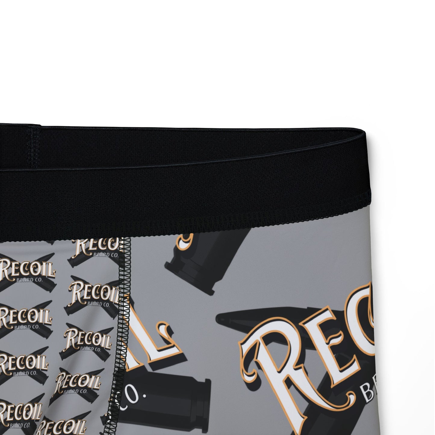 Recoil Beard Men's Boxer Briefs — All-Over Print Athletic Underwear