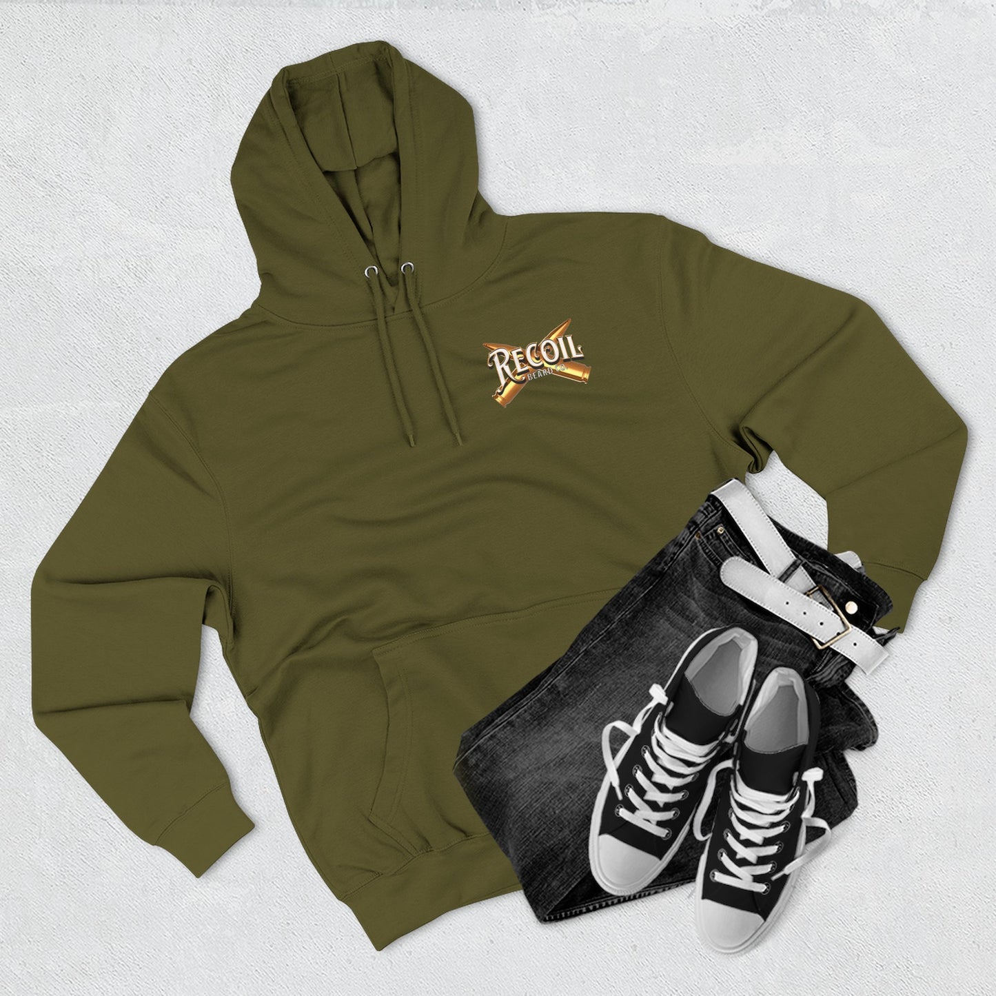 Recoil Beard Logo Hoodie