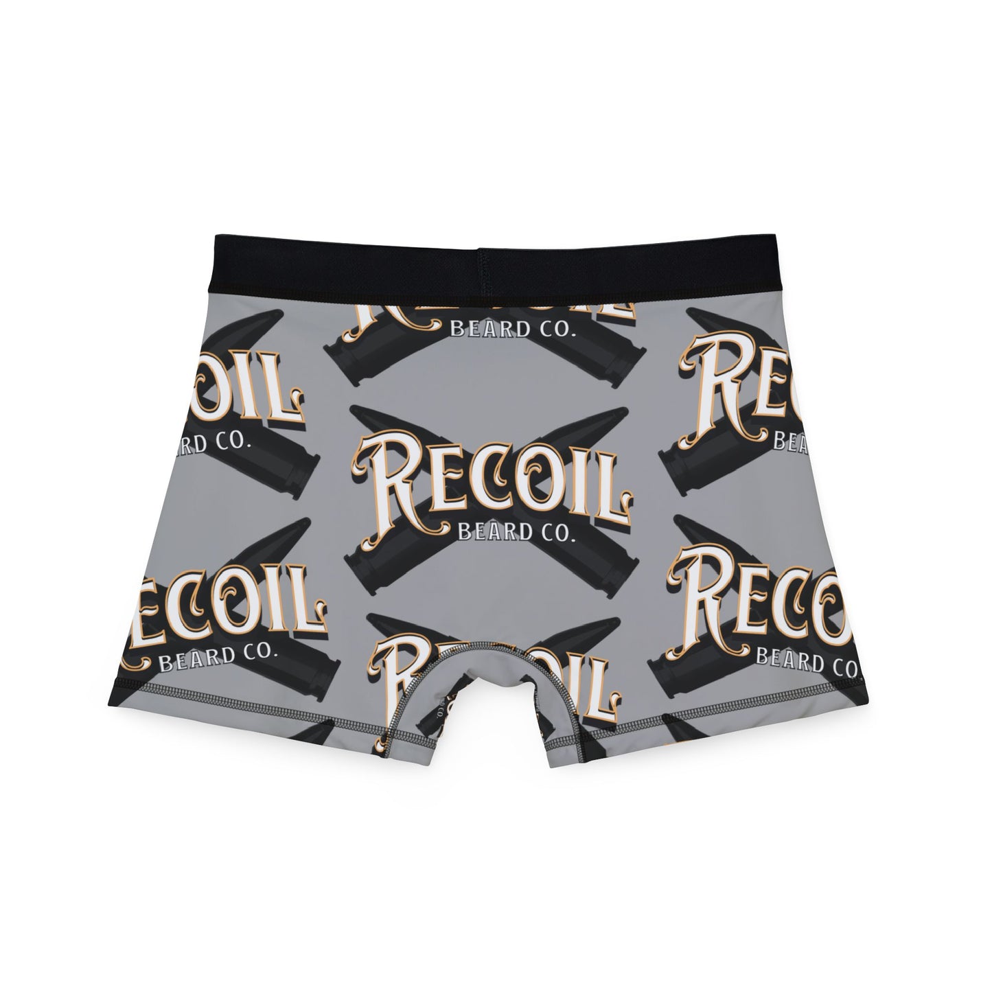 Recoil Beard Men's Boxer Briefs — All-Over Print Athletic Underwear