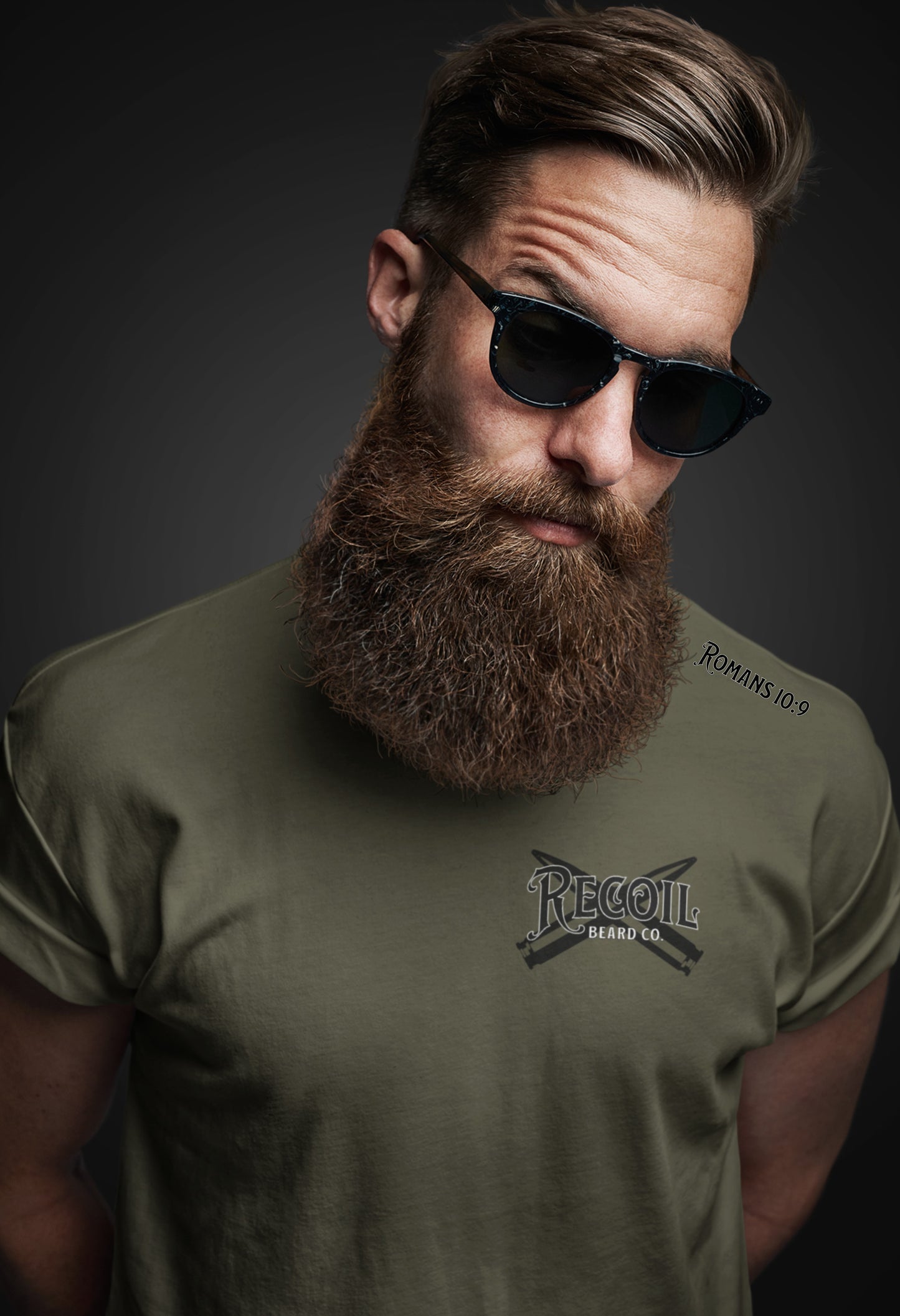 Recoil Beard Breast Logo