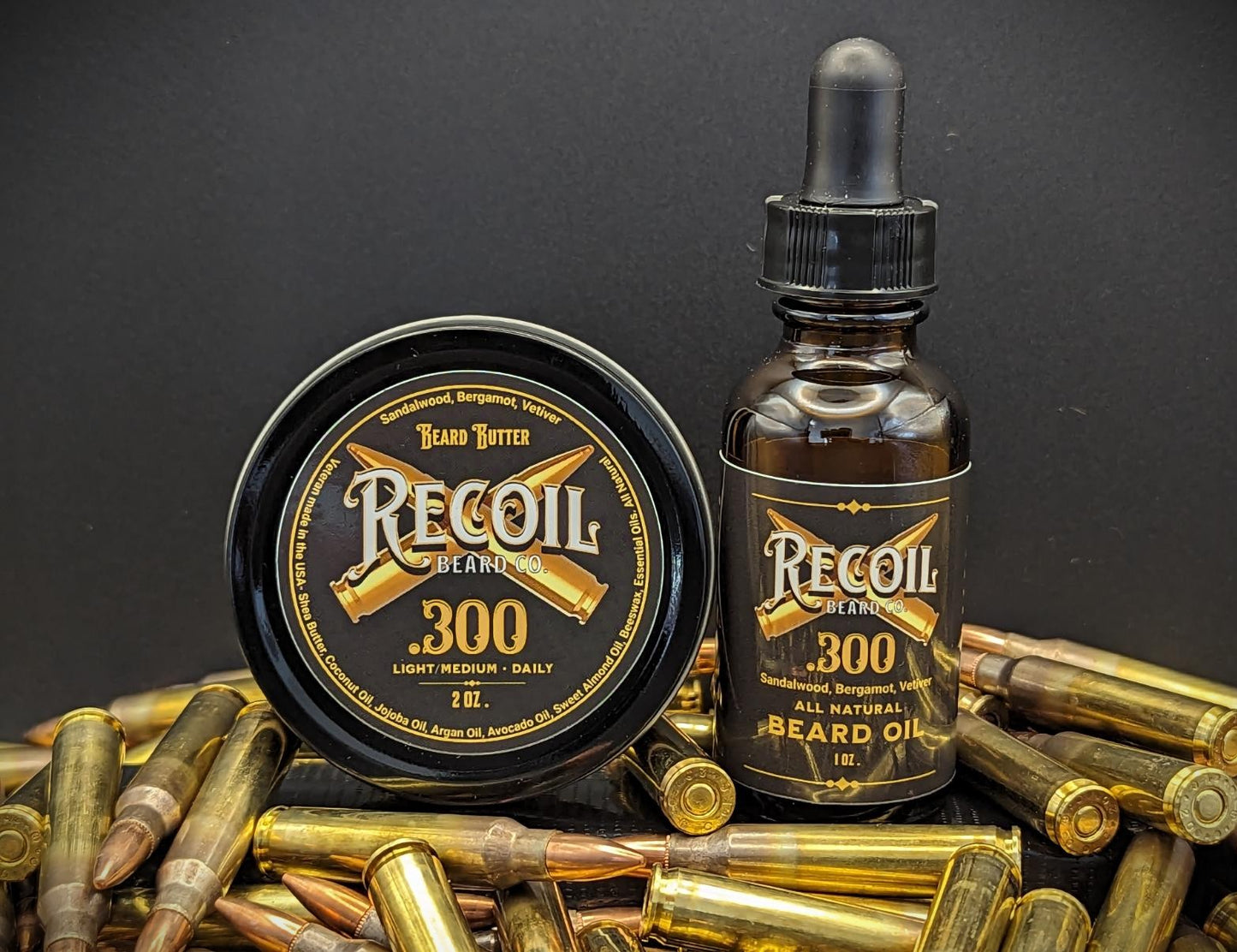 Recoil Beard- Beard Butter + Oil Combo